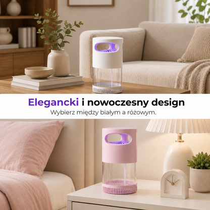Cicha pułapka UV na komary – LetniKomfort SilentTrap™